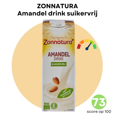 Zonnatura amandel drink suikervrij